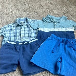 OshKosh B'gosh Blue Kids Matching Set